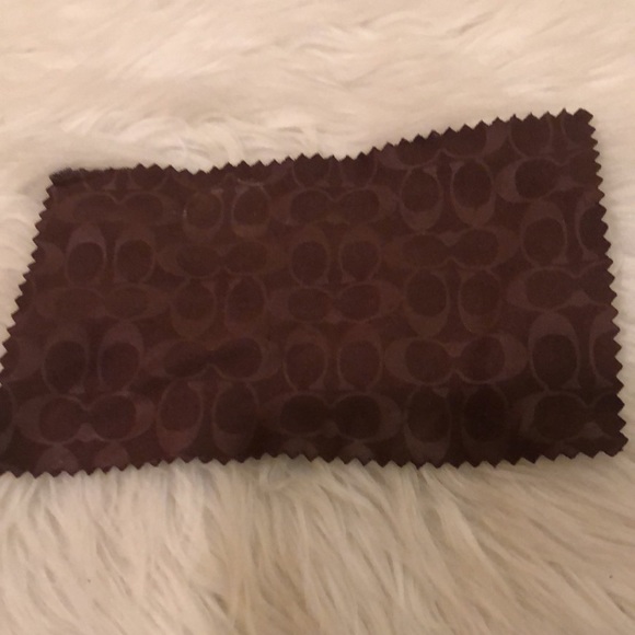 Coach Julayne HC 6013 Havana Dark Tortoise Eyeglass Frames with Case and Cloth - Picture 15 of 15